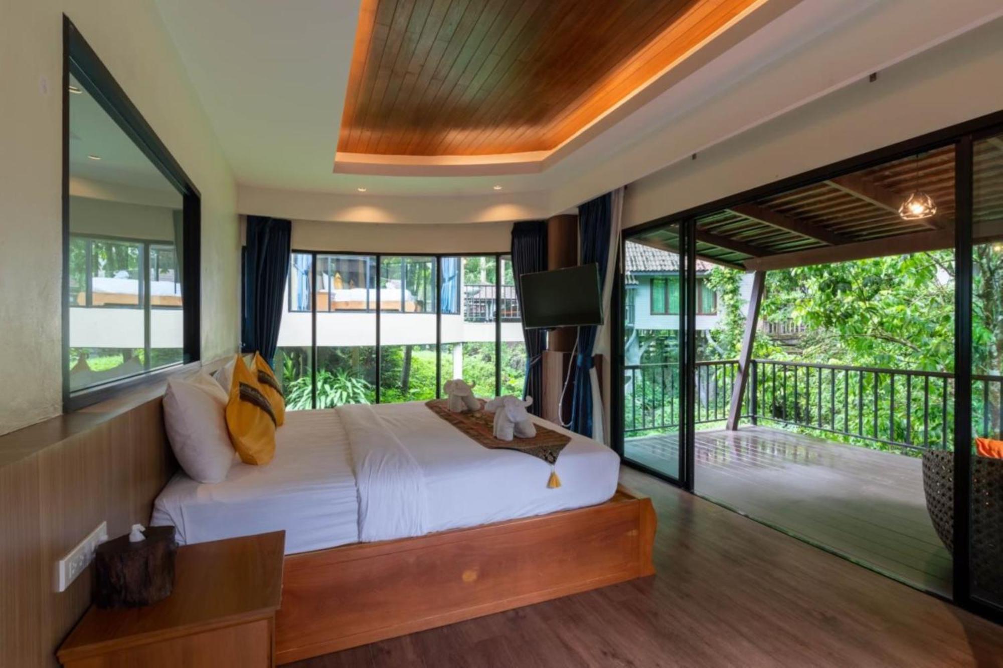 Rock And Tree House Resort Khao Sok National Park Exteriör bild