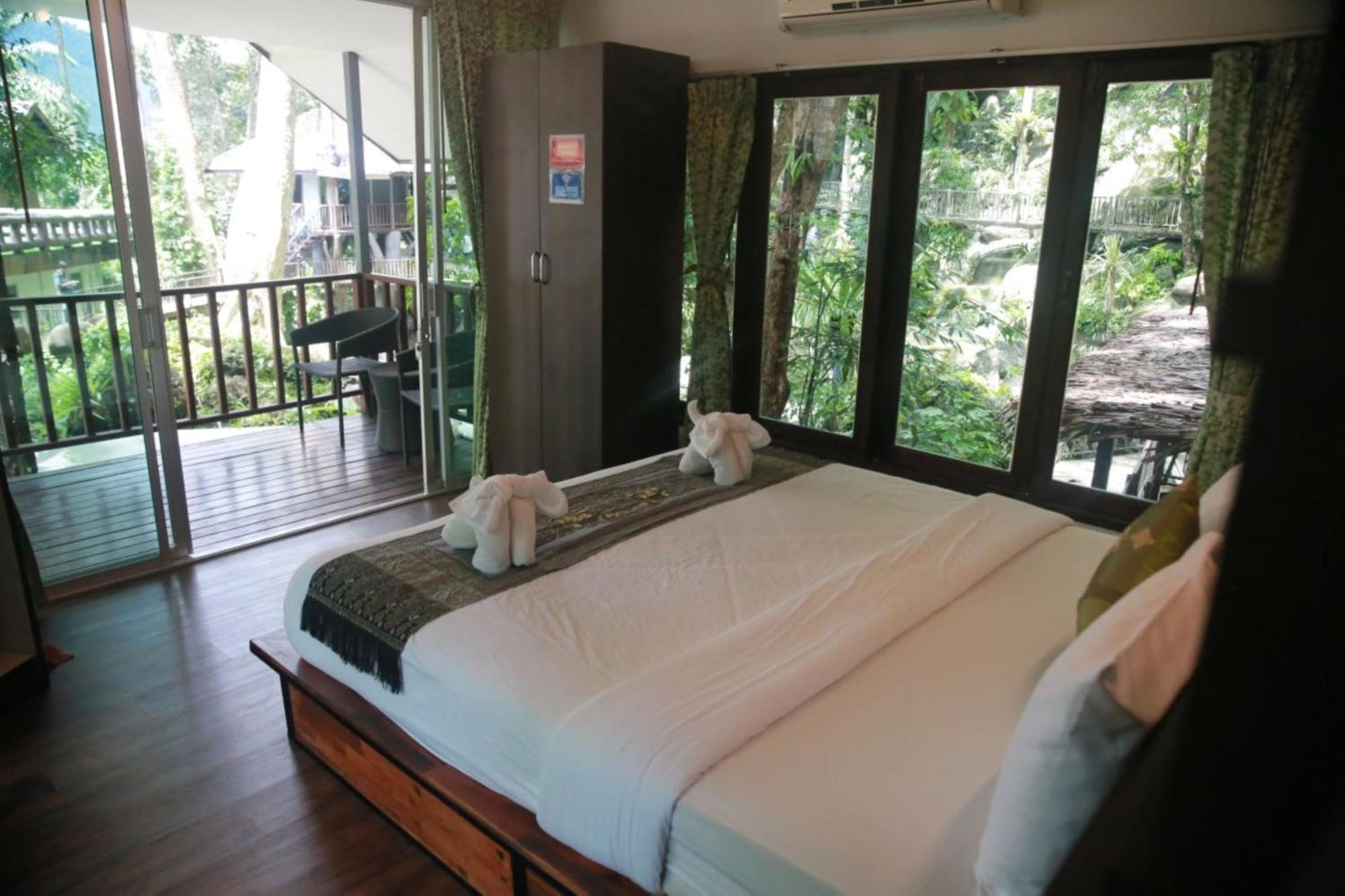 Rock And Tree House Resort Khao Sok National Park Exteriör bild