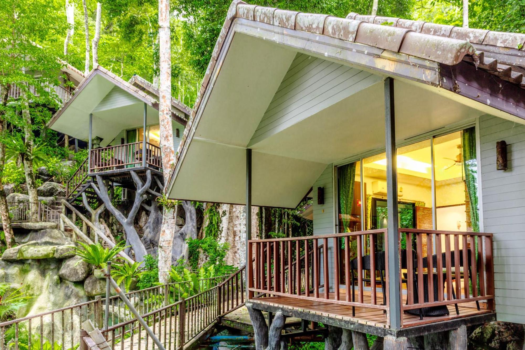 Rock And Tree House Resort Khao Sok National Park Exteriör bild