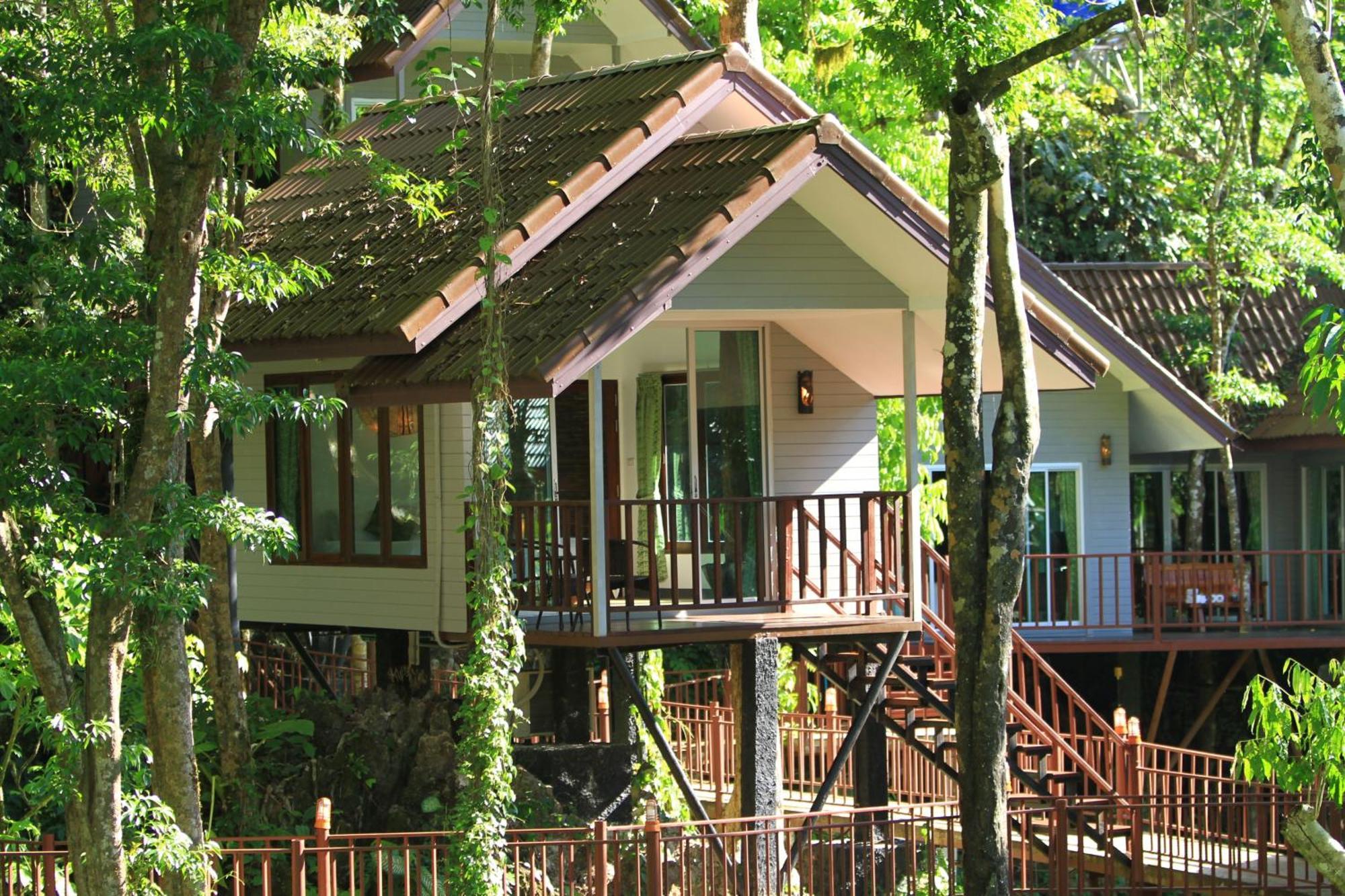 Rock And Tree House Resort Khao Sok National Park Exteriör bild
